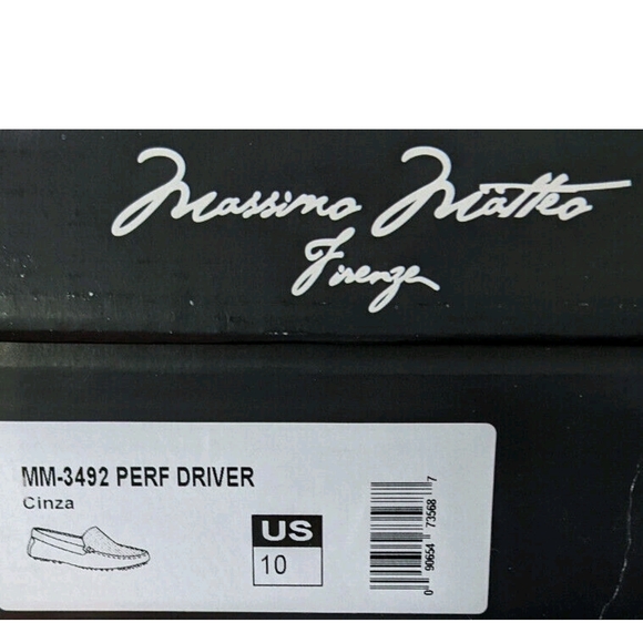 Massimo Matteo Perf Venetian Driver, Grey, Women's 10 M - Picture 5 of 5